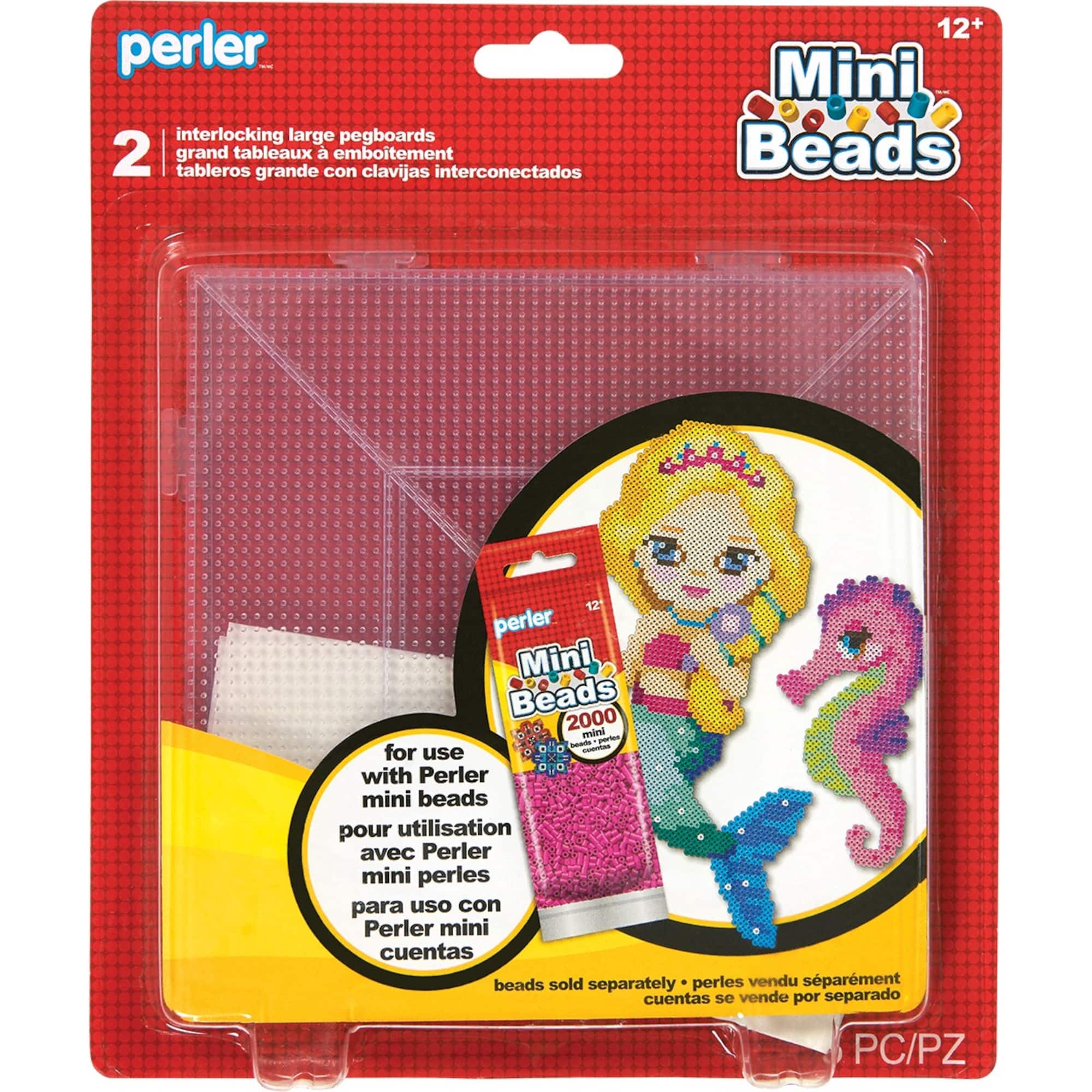 Perler™ Mini Large Pegboard, 2ct.